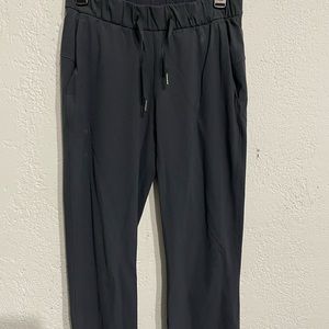 Gray lululemon stretch joggers